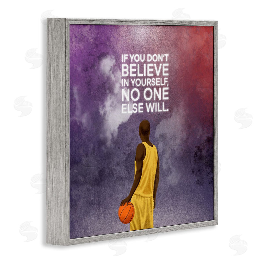 Marcus Prime | Believe In Yourself Athlete Quote