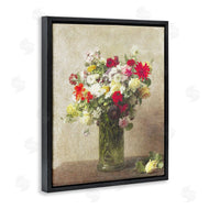 Leah Straatsma | Yellow And Red Vintage Florals