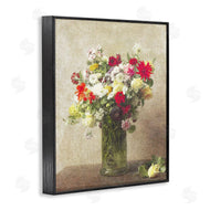 Leah Straatsma | Yellow And Red Vintage Florals