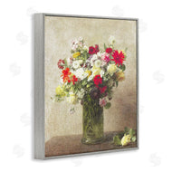 Leah Straatsma | Yellow And Red Vintage Florals