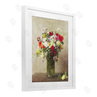 Leah Straatsma | Yellow And Red Vintage Florals