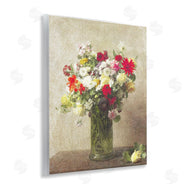 Leah Straatsma | Yellow And Red Vintage Florals