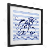 Paul Brent | Indigo Brushstroke Octopus