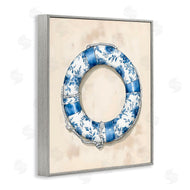 Arlington Prints | Blue Floral Life Preserver