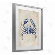 Arlington Prints | Blue Floral Crab