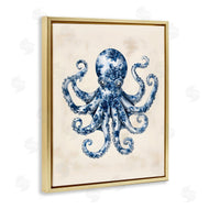 Arlington Prints | Blue Floral Octopus