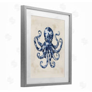 Arlington Prints | Blue Floral Octopus
