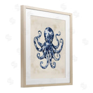 Arlington Prints | Blue Floral Octopus