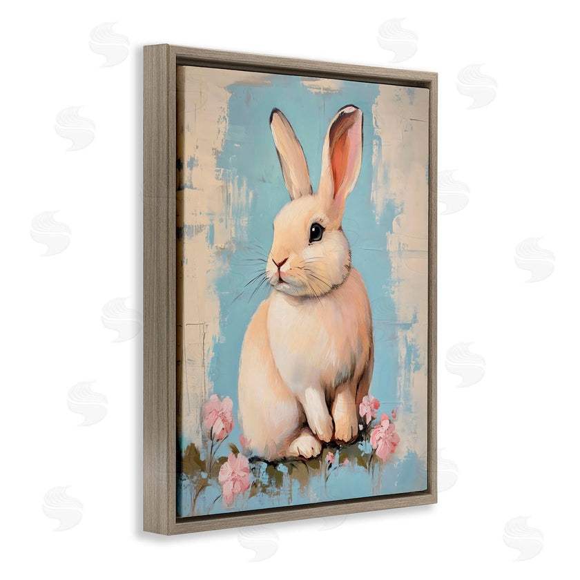 Arlington Prints | Pastel Distressed Easter Bunny