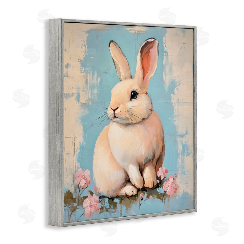 Arlington Prints | Pastel Distressed Easter Bunny