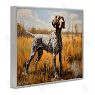 Creative Studio | White Spotted Bird Dog