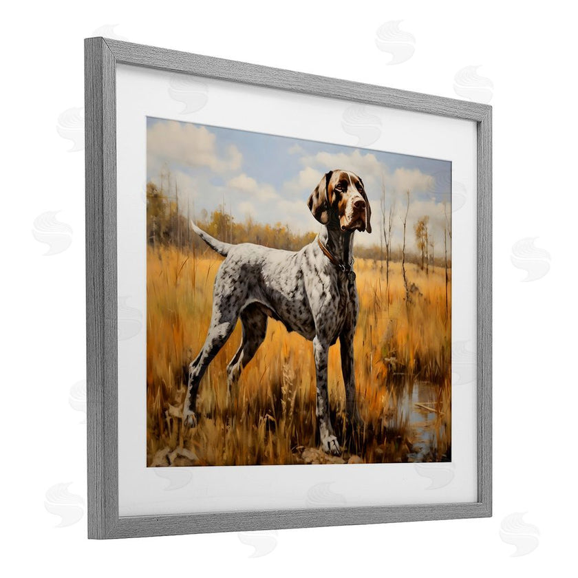 Creative Studio | White Spotted Bird Dog