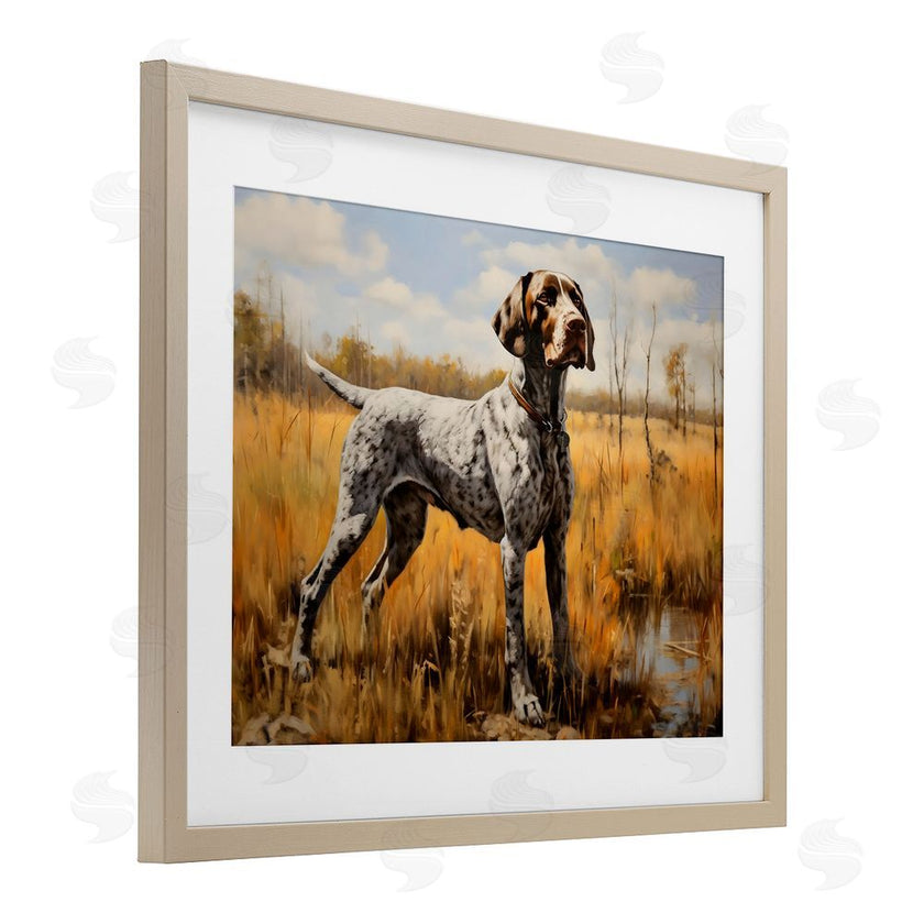 Creative Studio | White Spotted Bird Dog