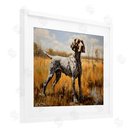 Creative Studio | White Spotted Bird Dog