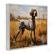 Creative Studio | White Spotted Bird Dog