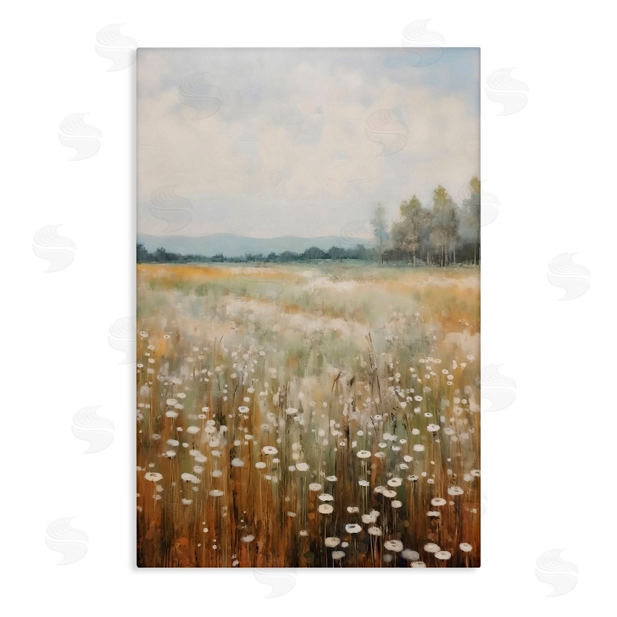 Creative Studio A Field Of Wildflowers Canvas Wall Art Print