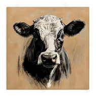 Creative Studio | Dairy Cow Brushed Portrait