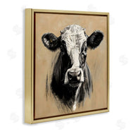 Creative Studio | Dairy Cow Brushed Portrait
