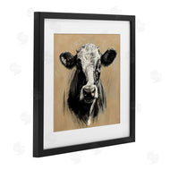 Creative Studio | Dairy Cow Brushed Portrait