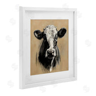 Creative Studio | Dairy Cow Brushed Portrait