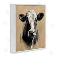 Creative Studio | Dairy Cow Brushed Portrait