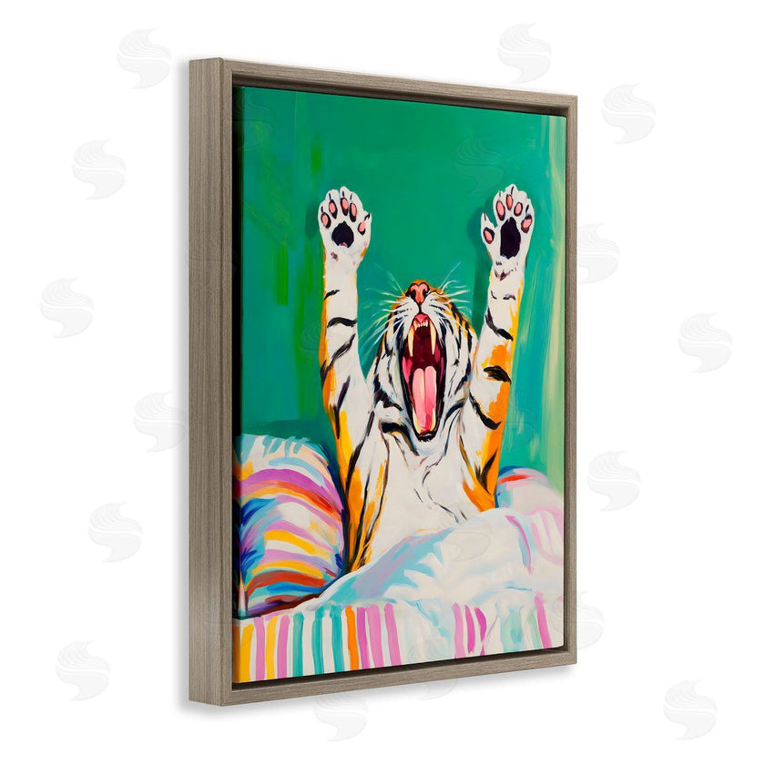 Arlington Prints | Big Tiger Morning Yawn