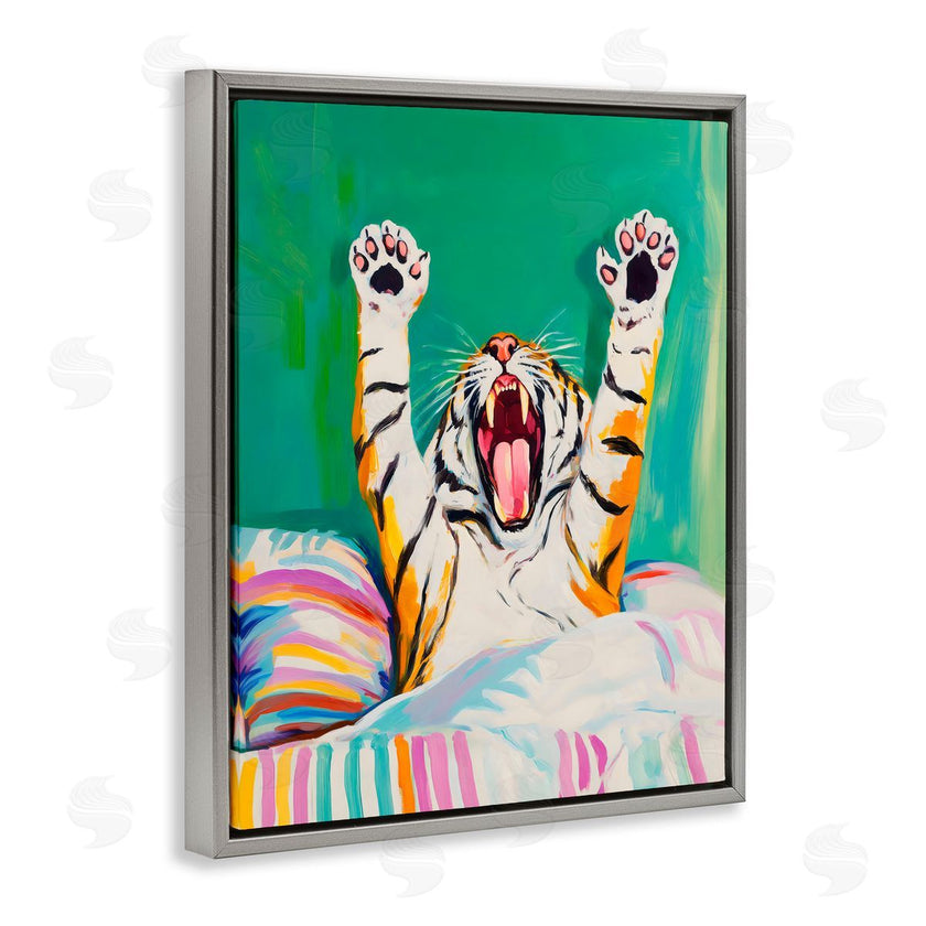 Arlington Prints | Big Tiger Morning Yawn