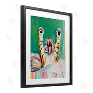Arlington Prints | Big Tiger Morning Yawn
