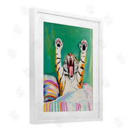 Arlington Prints | Big Tiger Morning Yawn