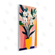 Creative Studio | Yellow Vase Of Tall Flowers