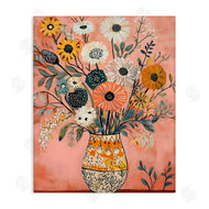 Creative Studio | Boho Patterned Bouquet Vase
