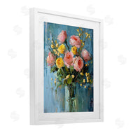 Creative Studio | Pink And Yellow Rose Display