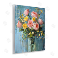 Creative Studio | Pink And Yellow Rose Display