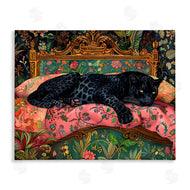 Creative Studio | Leopard Lounge on Ornate Textiles