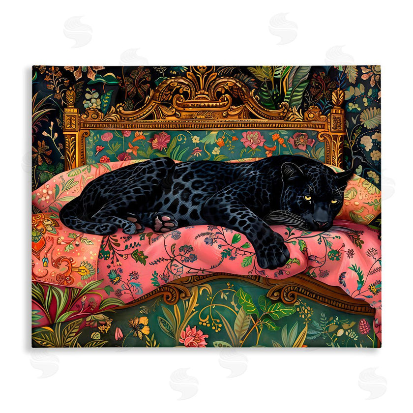 Creative Studio | Leopard Lounge on Ornate Textiles