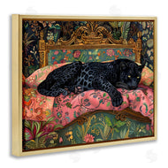 Creative Studio | Leopard Lounge on Ornate Textiles