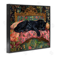 Creative Studio | Leopard Lounge on Ornate Textiles