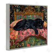 Creative Studio | Leopard Lounge on Ornate Textiles