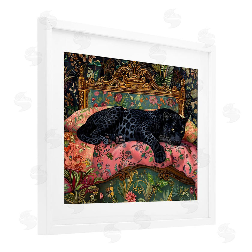 Creative Studio | Leopard Lounge on Ornate Textiles