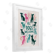 Arlington Prints | All Dogs Welcome Pastels