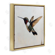 Creative Studio | Hummingbird over Distressed Rustic