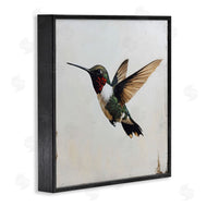 Creative Studio | Hummingbird over Distressed Rustic