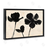 Creative Studio | Inky Black Florals Silhouette