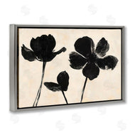 Creative Studio | Inky Black Florals Silhouette