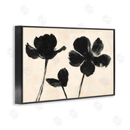 Creative Studio | Inky Black Florals Silhouette