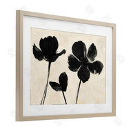 Creative Studio | Inky Black Florals Silhouette