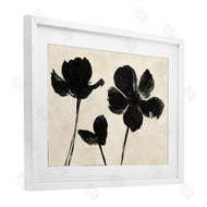 Creative Studio | Inky Black Florals Silhouette