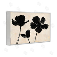 Creative Studio | Inky Black Florals Silhouette