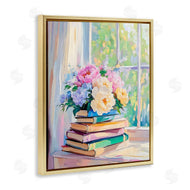 Arlington Prints | Pastel Floral Book Stack