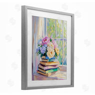 Arlington Prints | Pastel Floral Book Stack
